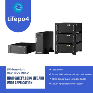 Módulo de Bateria Segura LiFePO4 25Ah com BMS Inteligente, Bateria de Fosfato de Ferro-Lítio para UPS, Data Center e Energia de Backup de Segurança - Product Image 2
