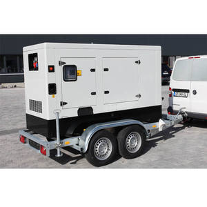 Haute qualité 18 kw 18kva générateur diesel mobile 18kva prix avec réservoir de carburant générateur <span class=keywords><strong>desil</strong></span> silencieux - Product Image 1