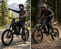 Nouveau modèle 2026 Moto tout-terrain électrique 3000 W 60V 32Ah Moto électrique tout-terrain personnalisée OEM pour adultes