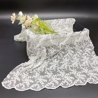 Accessoires de mode de broderie complète de style feuille de saule dentelle une variété d'accessoires de dentelle personnalisés de vêtements