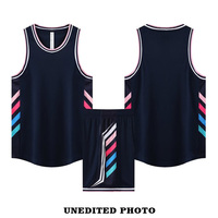 Ensemble de maillots d'arbitre de basketball d'été respirants, imprimés par transfert thermique, design personnalisé, 100 % polyester, vente en gros