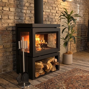 Chimenea Independiente <span class=keywords><strong>de</strong></span> Interior <span class=keywords><strong>de</strong></span> Estilo Moderno y Económico, Diseño Ecológico, <span class=keywords><strong>de</strong></span> Alta Eficiencia y sin Humo, para Dormitorios - Product Image 6