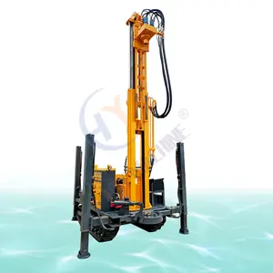 Hiyoung 350 Dth pnömatik kaya taşınabilir su matkap makinesi ticaret kablo perküsyon sondaj kulesi satılık