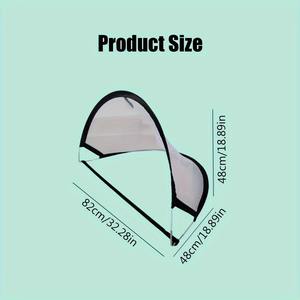 Portable Pliable Enfant Football <span class=keywords><strong>But</strong></span> Intérieur Extérieur Formation Simple Football Net Polyester Matériel Transfrontalier - Product Image 4