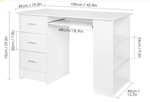<span class=keywords><strong>Amazon</strong></span> vente Chaude meubles <span class=keywords><strong>bureau</strong></span> <span class=keywords><strong>bureau</strong></span> d'<span class=keywords><strong>ordinateur</strong></span> portable/table pour salle d'étude et salon - Product Image 4