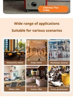 Poêle à granulés de biomasse en acier moderne, autoportant, pour chauffage intérieur, avec télécommande, pour salon, cuisine et villa