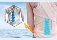 Attelle de soutien de la clavicule, de l'épaule et du dos réglable de qualité, correcteur de posture, gilet, bon pour la correction de la cyphose, de la scoliose, du dos
