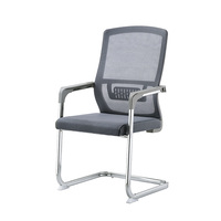 Chaise de bureau en maille pour réunion, chaise de conférence moderne, chaise de direction simple, mobilier de bureau, personnalisation en usine, vente en gros