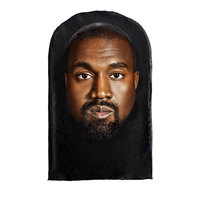 Máscara Facial Completa de Malla Elástica para Halloween, para Hombres y Mujeres, Cosplay, Impresión 3D, Gorro de Moda Hip Hop