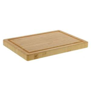Tabla de cortar rectangular Zwilling de bambú de 12x8 pulgadas, tabla de cortar de madera maciza para preparar alimentos - Product Image 1