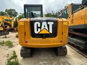 ญี่ปุ่นราคาถูก 5.5 ตัน 90% ใหม่ 2022 Caterpillar มือสอง EPA คุณภาพสูงต่ําราคาสภาพดีใช้รถขุด cat 305.5e2