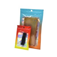 Bolsa de Embalaje de Aluminio Mini Reciclable y Ecológica, Bolsa de Plástico con Cierre Láser Degradado y Ventana Transparente
