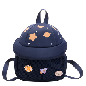Zaino per bambini a forma di cappello per bambini da 1 a 4 anni, borsa leggera per bambini con protezione solare in rete traspirante per uso quotidiano in <span class=keywords><strong>asilo</strong></span> - Product Image 2