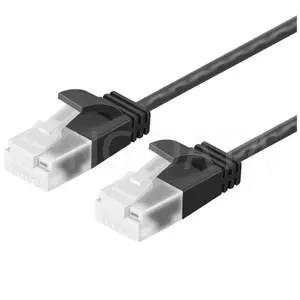 Высококачественные сетевые кабели CAT6A, cat6a 28AWG, ультратонкий патч-корд Ethernet