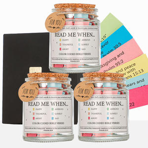 Productos de Venta caliente caja de regalo del Islam tarros de Hadith versos del Corán musulmán en un tarro Léeme cuando para emociones y sentimientos verso - Product Image 2