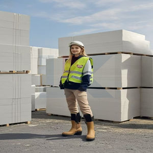 Hormigon celulare autoclavato aerato prezzo Canada tavole di cemento Maker in fibra di cemento blocchi di costruzione insonorizzati - Product Image 2