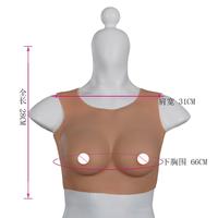 OEM/ODM Maßgefertigte 2Y-B Cup Realistische Silikon-Brustformen für Crossdresser, Transgender, Drag Queens, Cosplay und Rollenspiele
