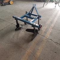 Implemento de tractor, arado Ridger pequeño, máquina de zanjas y estriado simple