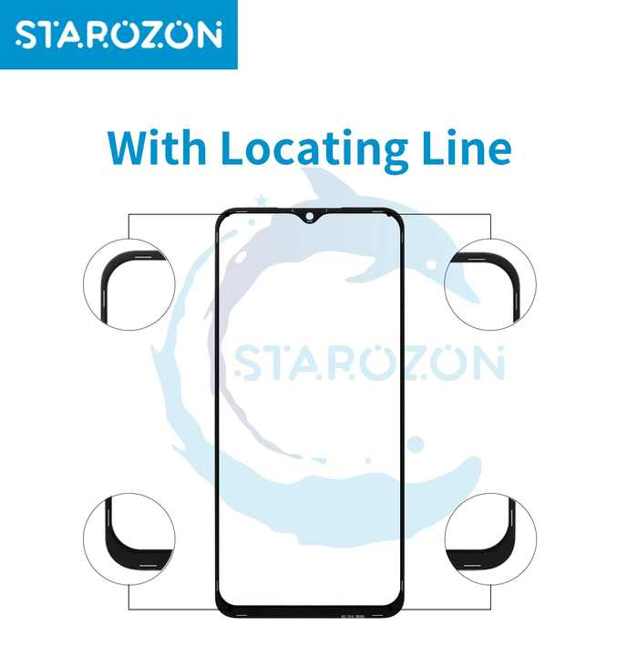 STAROZON Mobile OcA Glass for Android for samsung s 24 23 22 21 20 Note 10 Z Fold Replacement Smartphone Curved Glass With OCA