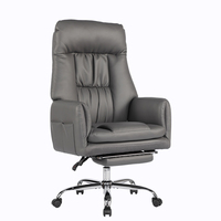 Chaise de bureau confortable de qualité supérieure avec mécanisme d'inclinaison, coussin en maille PU, accoudoirs réglables et roulettes en nylon pour le bureau à domicile