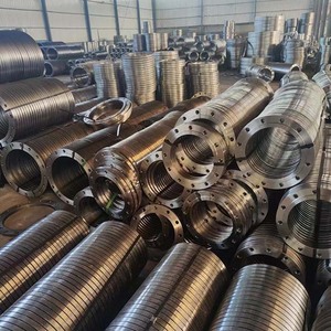 Hochdruck-Modell 002 Oberflächenbehandlung Nicht Gepunktet 316/304 Edelstahl Stahl-Hals-Stumpfschweißflansch - Product Image 3