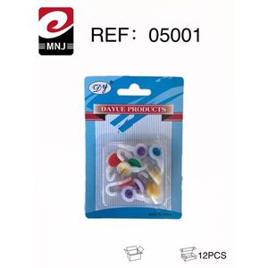 Dayue Plastic Hooks 12Pcs Colorful Novelty Hooks For Clothes Organization - Product Image 3