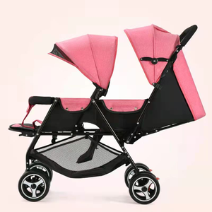 Cochecito de bebé para gemelos, se puede usar para sentarse y acostarse delante y detrás de los cochecitos grandes y pequeños - Product Image 2