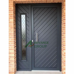 Porte principale en acier inoxydable avec barre anti-<span class=keywords><strong>panique</strong></span> pour immeuble de bureaux - Product Image 3