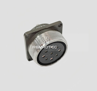 Conector Estándar Ruso Serie P40, Conector de 9 Pines P40J2P P40K2M, Macho y Hembra con Accesorio de Protección y Sello