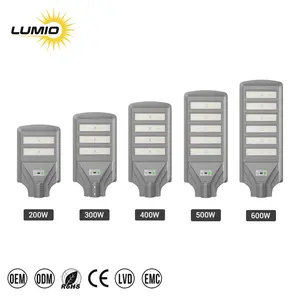 New Coming Customized Available 3D Full Tpe Solar Street Light 300W Pole For Outdoor In Smart City Supplier From China