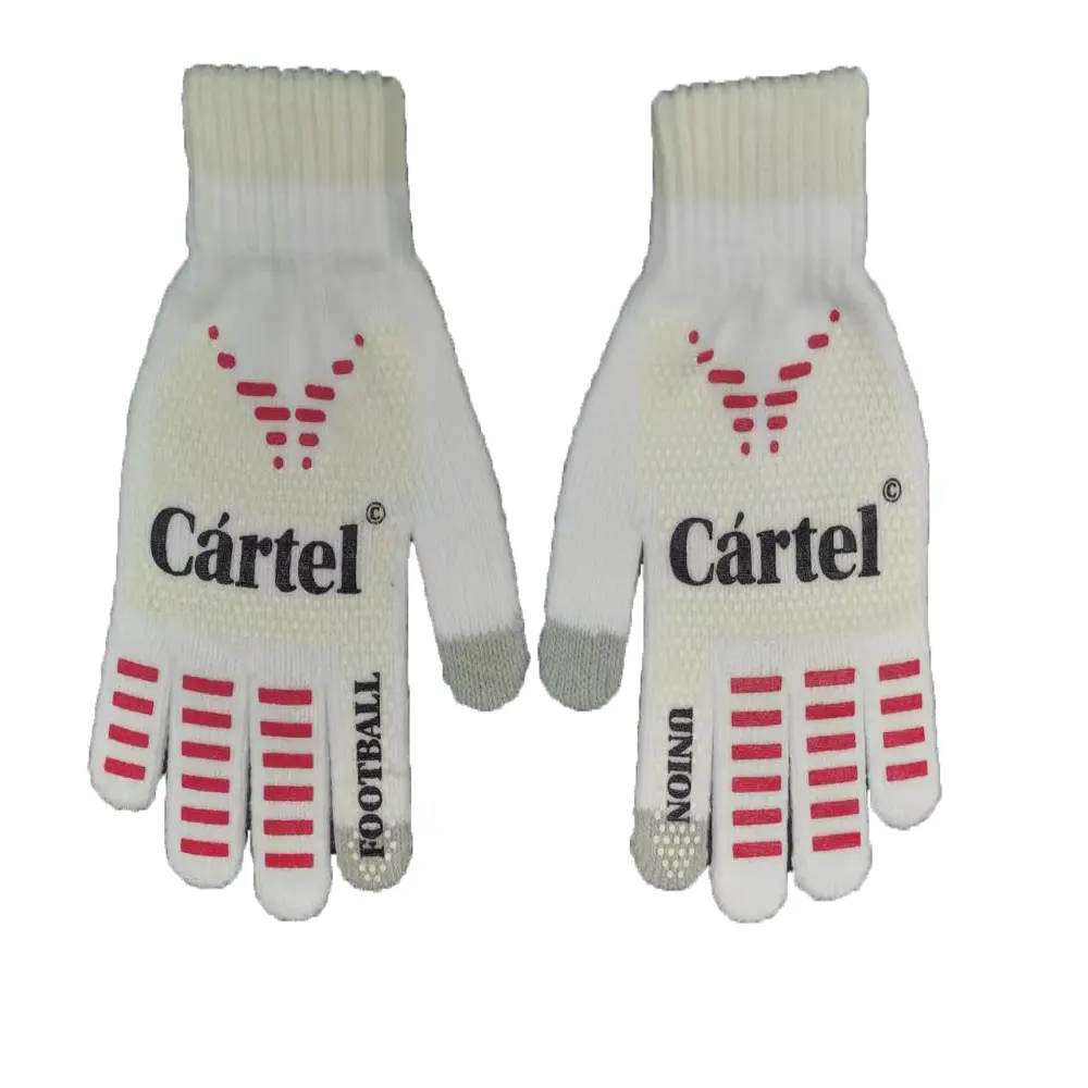 Классные красивые теплые зимние перчатки, индивидуальные камуфляжные вязаные перчатки, перчатки для дозирования