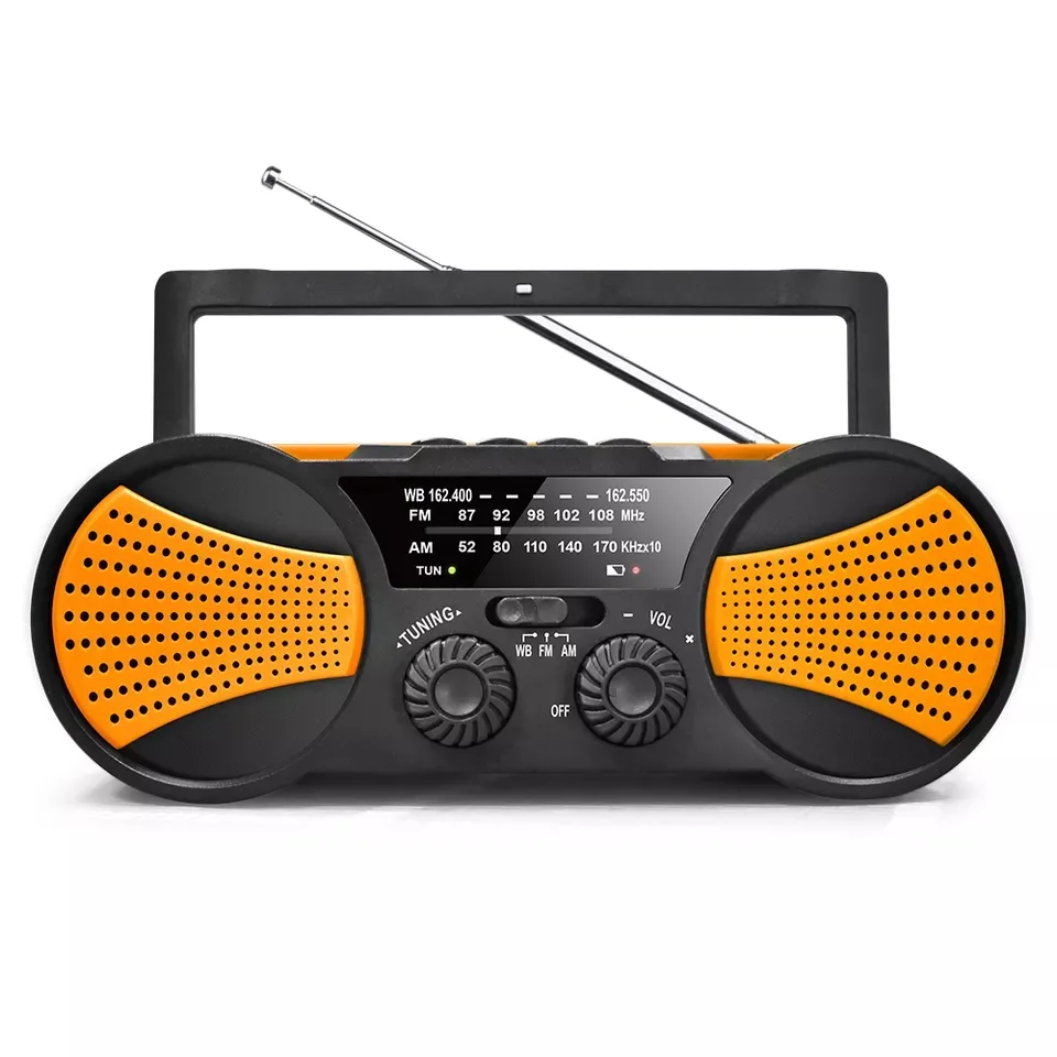Fabrikası ucuz üretici çok bantlı dinamo FM AM SW radyo şarj cihazı tf/ usb mini radyo