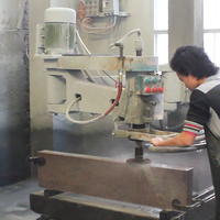 Machine de polissage manuelle professionnelle pour granit et marbre, polisseuse à bras radial multifonctionnelle pour pierre