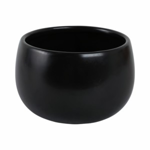 Vaso da fiori rotondo in ceramica con design a volto, finitura testurizzata, decorativo per l'arredamento della casa - Product Image 4