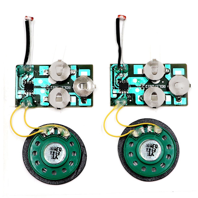Custom Light Sensor Pre-Record Music Sound Module for ICs in Greeting Cards