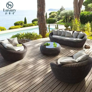 فناء حديقة خارجية فاخرة حديثة من الخيزران الهندي PE - Product Image 4