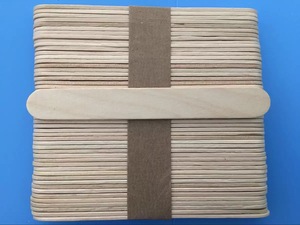 ไอศกรีมแท่งไม้ไอศกรีม114มม. ทำจากไม้ไอติมเกรดอาหารแบบกำหนดเอง - Product Image 4