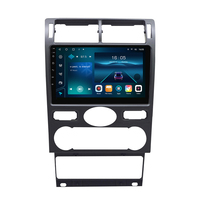 Krando 9 "Android Autoradio pour Ford Mondeo 3 2000 - 2007 Unité principale de voiture 4G sans fil Carplay Navigation Stéréo Écran tactile