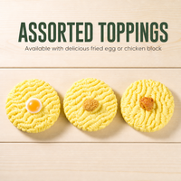 Jouet Squishy en forme de bloc de nouilles instantanées à remontée lente, Fidget en forme de brique de ramen souple, Jouet sensoriel anti-stress à presser, Décoration de bureau et cadeau de fête