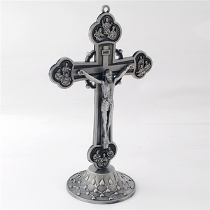 Regalo de ornamento para el hogar y la Oficina, Estatua de la religión católica de pie, Cruz de 12 apóstoles - Product Image 6