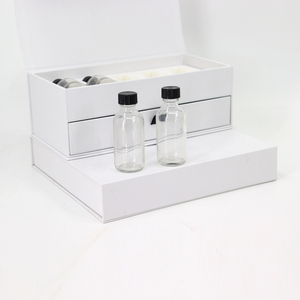 Envase Cosmético de Vidrio para Cuidado de la Piel, Botella con Gotero para Esencia, Caja Magnética de Lujo de Una/Doble Capa, Paquete de 10 - Product Image 4