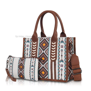 Bolso Tote Impermeable de Gran Capacidad para Mujer, Estilo Bohemio Vintage, Multifuncional, con Cierre, Marca Tanjing - Product Image 4