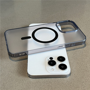 Funda magnética mate para iPhone 15 Pro Max, cubierta protectora transparente de acrílico para iPhone 14 Pro Max - Product Image 5