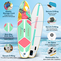 Nouveauté : Planche de paddle gonflable portable pour tous les âges, sport nautique, stand up paddle board, surf avec 7 accessoires