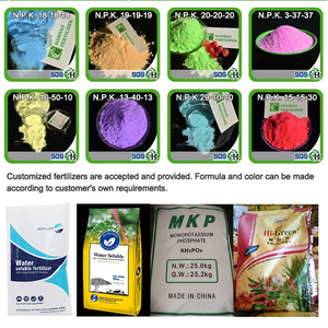Fertilizante NPK 10-52-10+TE de Fabricación China, Fertilizante Soluble en Agua 10-52-10, Fertilizante Cristalino Azul NPK - Product Image 4