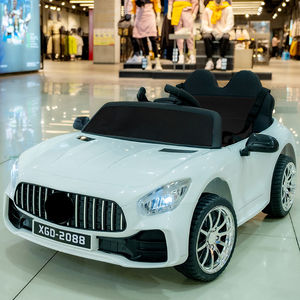 Jouet de voiture électrique rechargeable durable de haute qualité pour enfants musique à double <span class=keywords><strong>porte</strong></span> deux <span class=keywords><strong>places</strong></span>-en plastique alimenté par des roues à batterie - Product Image 4