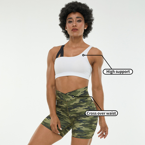 मीकी 2025 कस्टम छलावरण जिम योग प्रिंट लेगिंग वाली महिला योग पैंट तंग टिक टॉक प्रिंट सेट - Product Image 2