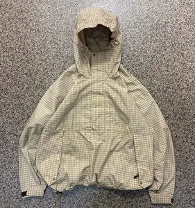 Veste en nylon à carreaux personnalisée avec logo, vente en gros, légère, imperméable, streetwear, coupe-vent - Product Image 2