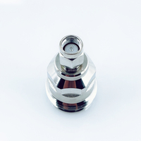 Conector Coaxial RF 4,3-10 hembra a SMA macho, adaptador para comunicación, bajo PIM, proveedor Chino