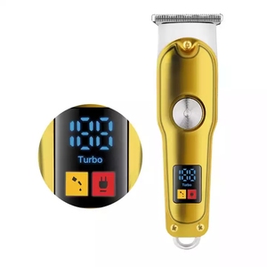 Cortapelos Eléctrico Recargable para Hombre, Afeitadora y Rasuradora Profesional Inalámbrica de 0MM, Máquina Cortadora de Pelo para Barbero - Product Image 1